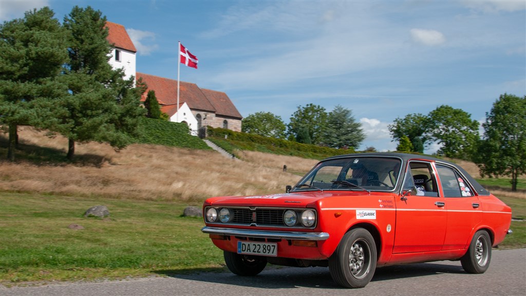 Brødrene Arne Fasberg og Bent Fasberg har lagt sig i spidsen af SONAX DASU Classic 2022 i Touring-klassen.
(Foto: Viggo Johansen, rallypics.dk)
